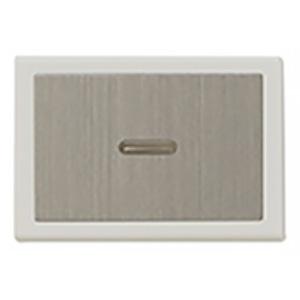 神保電器 操作板 スリムサスト  トリプルタイプ 表示灯付 ピュアホワイト WSN-GT-PW