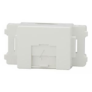 神保電器 埋込モジュラジャック 8極8心用 LAN用Cat6A対応 ピュア