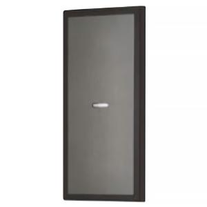 神保電器 操作板 スリムサスト  シングルタイプ 表示灯付 ブラック WSBN-GS