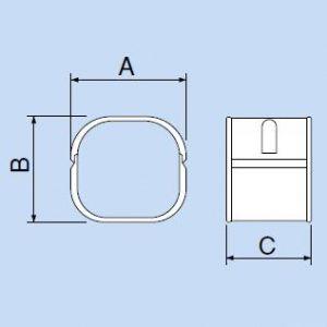 因幡電工 スリムダクトSD SJ-77-I ア...の詳細画像2