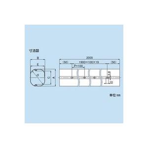 LD-70-I 因幡電工 配管化粧カバー スリ...の詳細画像1