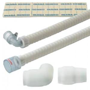 因幡電工 継手付断熱ドレンホース ドレンあげゾウ 30Sストレートタイプ