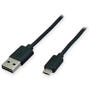 多摩電子工業 USBケーブル USB⇔microUSB リバーシブル端子タイプ 1.2m ブラック ...