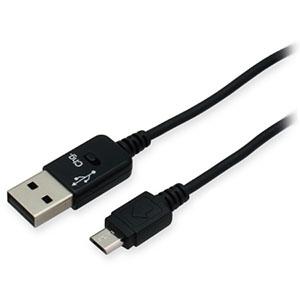 多摩電子工業 USBケーブル USB⇔microUSB 切替スイッチ付 90cm ブラック TH33...