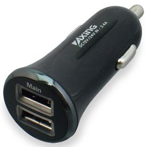 多摩電子工業 カーチャージャー USB2ポート 最大合計2.4A TK43UK