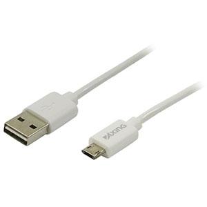 多摩電子工業 USBケーブル USB⇔microUSB リバーシブル端子タイプ 1.2m ホワイト ...