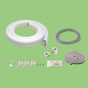 2分4分 関東器材 3m 配管セット部品入り・電線入り 3P-24-203SP : 電材