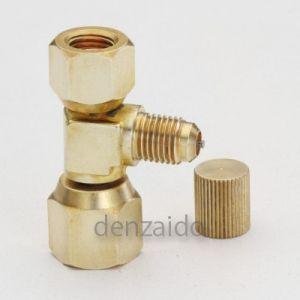 タスコ T型ゲージアダプタ 縦式 5/16フレアメス TA382KP : 電材堂