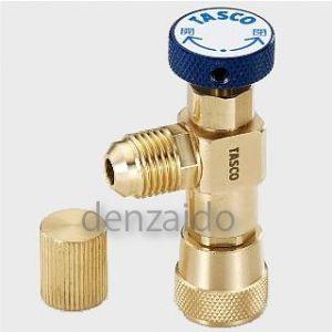 タスコ 耐圧兼用型チャージバルブ R22/R12/R500/R502用 TA166XA