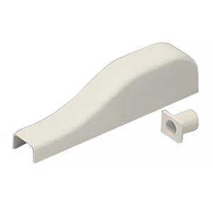 マサル工業 貫通カバー 1号 ミルキーホワイト オプトモール付属品  OFMP1513