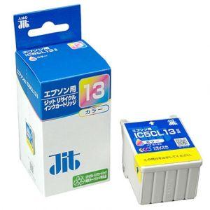 サンワサプライ JITリサイクルインク エプソン専用 IC5CL13 カラー5色一体型 JIT-E13C｜dendenichiba