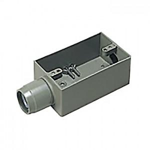 パナソニック 露出スイッチボックス(1コ用) 1方出 PF28 ウォームグレイ DM38128