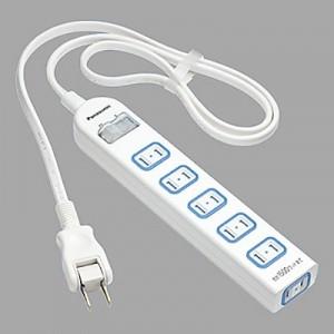 Panasonic パナソニック ザ タップX 6コ口 2mコード付 ホワイト Panasonic パナソニック ザ タップX 6コ口 2mコード付 ホワイト