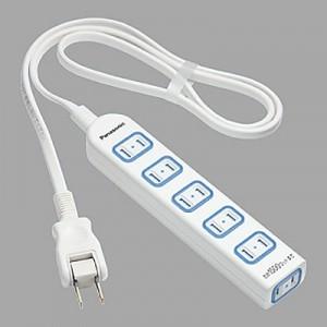 Panasonic パナソニック ザ タップX 6コ口 3mコード付 ホワイト Panasonic パナソニック ザ タップX 6コ口 3mコード付 ホワイト