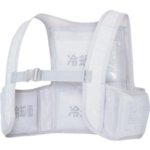 アイトス アイスベスト(アイスパック4個付)シルバーグレー XLサイズ AZ865948-003-X...