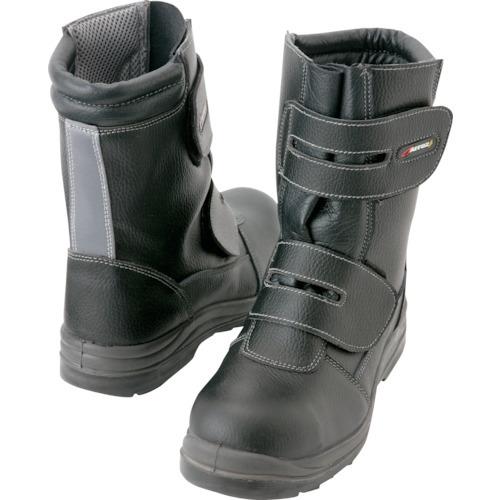 アイトス セーフティシューズ(ウレタン長マジック) 鋼製先芯 サイズ29.0cm ブラック スリップ...