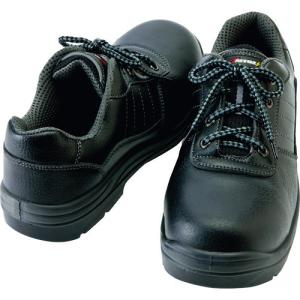 アイトス セーフティシューズ(ウレタン短靴ヒモ) 樹脂先芯 サイズ25.5cm ブラック スリップサイン付 AZ59810_010_25.5