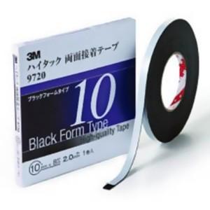 3M ハイタック両面接着テープ 自動車外装用 10mm×8m 黒 972010AAD