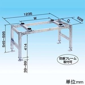 K-KSV450GHBH ダイキン専用防振架台 適用機種：ビル用マルチ他(耐重