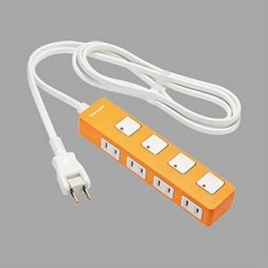 Panasonic パナソニック ザ タップZ 4コ口 2mコード付 ピンク Panasonic パナソニック ザ タップZ 4コ口 2mコード付 ピンク