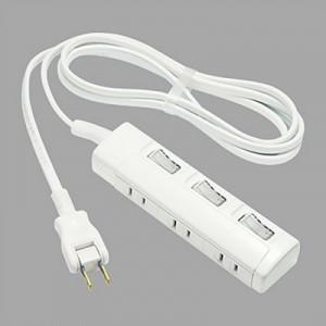 パナソニック 個別スイッチ付タップ 3コ口 1.5mコード付 ホワイト WHS26235WP