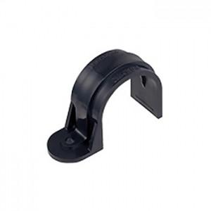 パナソニック ケース販売 20個セット片サドル(樹脂製) 呼び22 ブラック DMW41221B_s...