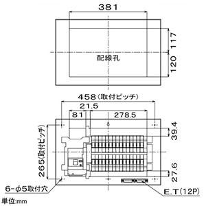 パナソニック 住宅分電盤 コスモパネル 蓄熱暖...の詳細画像3