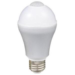 ルミナス LED電球 人感センサータイプ 直下重視タイプ 電球色 40W形相当 全光束502lm E26口金 LVA40L-HS