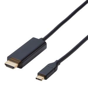 ELECOM Type-C用HDMI変換ケーブル TypeCオス-HDMIオス 長さ2m CAC-C...