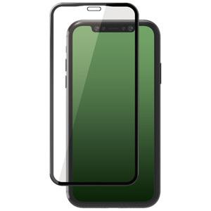 ELECOM フレーム付強化ガラスフィルム フルカバータイプ iPhone11 Pro Max・XS...