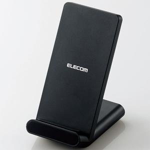 ELECOM ワイヤレス充電器 Qi規格対応 スタンドタイプ 縦・横置き対応 最大5W 長さ100c...