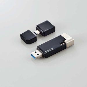 ELECOM Lightningコネクタ搭載USB3.2 Gen1メモリ MF-LGU3B032GBK｜電材堂ヤフー店