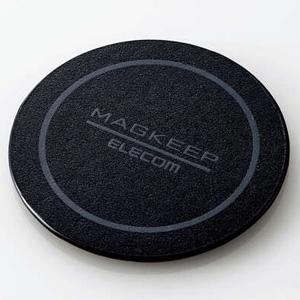 ELECOM マグネットステッカー ≪MAGKEEP≫ iPhone12シリーズ用 ブラック AMS...