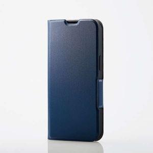 ELECOM iPhone 13 ソフトレザーケース 薄型 磁石付   PM-A21BPLFUNV