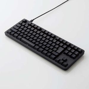 ELECOM（エレコム） 赤軸 フルサイズ 有線 メカニカル フルキーボード