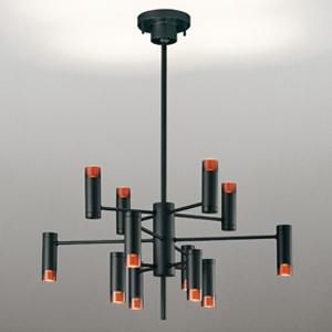 オーデリック LEDシャンデリア 〜14畳用 12灯 電球色〜昼光色 Bluetooth&amp;reg;調...