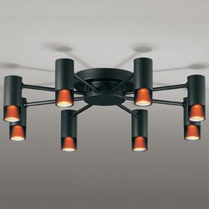 オーデリック LEDシャンデリア 〜8畳用 8灯 電球色 LCマットブラック OC257195R