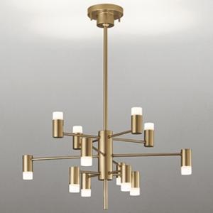 オーデリック LEDシャンデリア 〜14畳用 12灯 電球色 LCサテンゴールド OC257198R