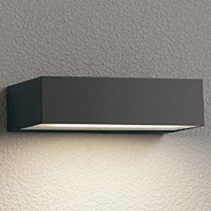 オーデリック LED表札灯 防雨型 下面配光タイプ LED一体型 電球色 黒色 OG264040R