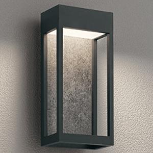 オーデリック LEDポーチライト 防雨型 電球色 ステンレス板・石目調 別売人検知カメラ・センサー対...