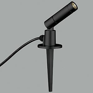 オーデリック LEDエクステリアスポットライト 防雨型 ランプ別売 口金E11 スパイクタイプ プラ...