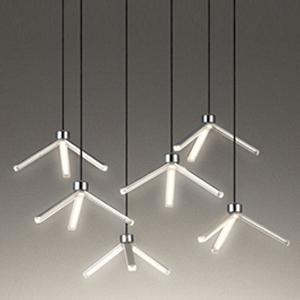 オーデリック LEDシャンデリア 〜8畳用 6灯 電球色 OC257109LR