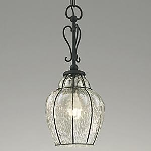 オーデリック LEDペンダントライト 簡易防雨型 軒下取付専用LED電球クリアミニクリプトン形 口金...