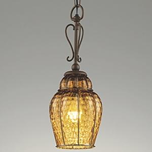 オーデリック LEDペンダントライト 簡易防雨型 軒下取付専用LED電球クリアミニクリプトン形 口金...