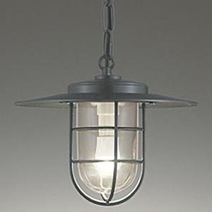 オーデリック LEDペンダントライト 簡易防雨型LED電球クリアミニクリプトン形 口金E17 電球色...