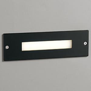オーデリック LEDフットライト 防雨型 LED一体型 電球色 壁面埋込取付専用 黒色 OG2540...