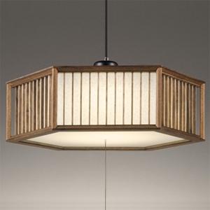 オーデリック LED和風ペンダントライト 〜12畳用 電球色〜昼光色 Bluetooth&amp;reg;調...