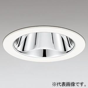 オーデリック LEDエクステリアベースダウンライト 防雨型 軒下取付専用 LED一体型 電球色 非調...