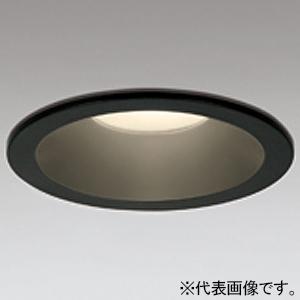 オーデリック LEDダウンライト LED一体型 電球色〜昼光色 拡散配光 埋込穴φ100 ブラック ...