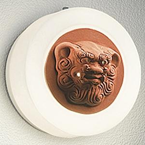 オーデリック LEDポーチライト 防雨型口金E26 電球色 壺屋焼(素焼き) 別売人検知カメラ・セン...